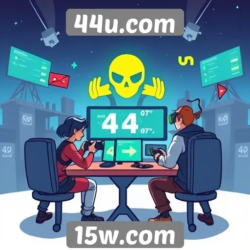 O crescimento da comunidade de jogadores no 44u.com